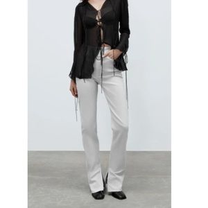 ZARA Slim Flare High Rise Jeans